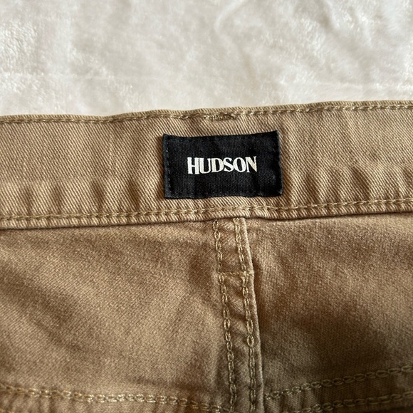 Hudson Jeans Brown Slim Fit Versatile Style Khaki Jeans size 38 - Picture 3 of 7